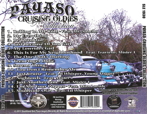 Payaso - Cruising Oldies The Collection Chicano Rap
